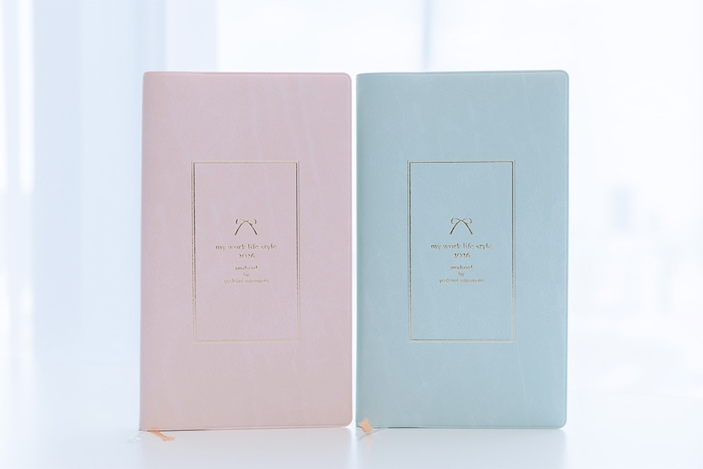 宮本佳実 my work life style2026 diary ワークライフスタイル手帳2026【メッセージカード付き】 ピンク【送料込み】