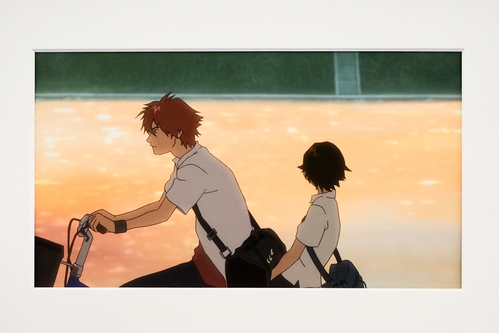 「時をかける少女」複製原画〈二人乗り〉