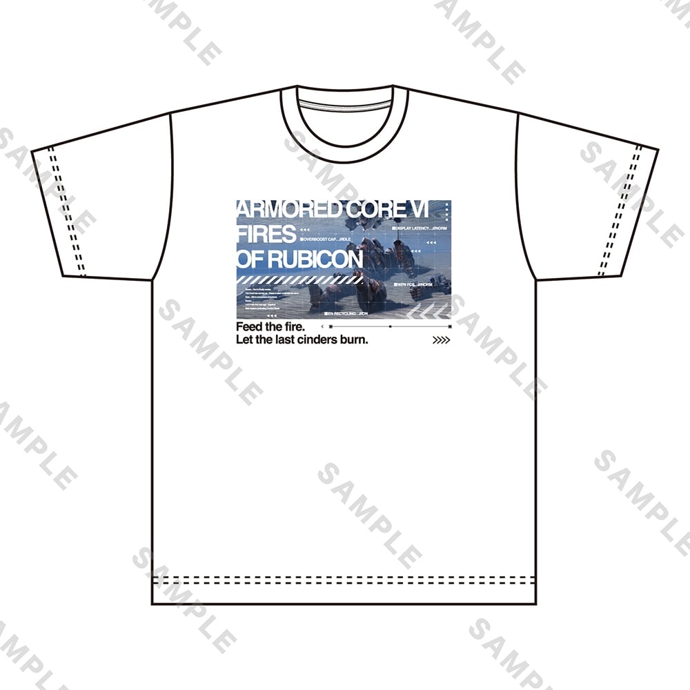 『ARMORED CORE VI FIRES OF RUBICON Sound Concert -Re:Resonance-』 Tシャツ　（白　Lサイズ） 白 L