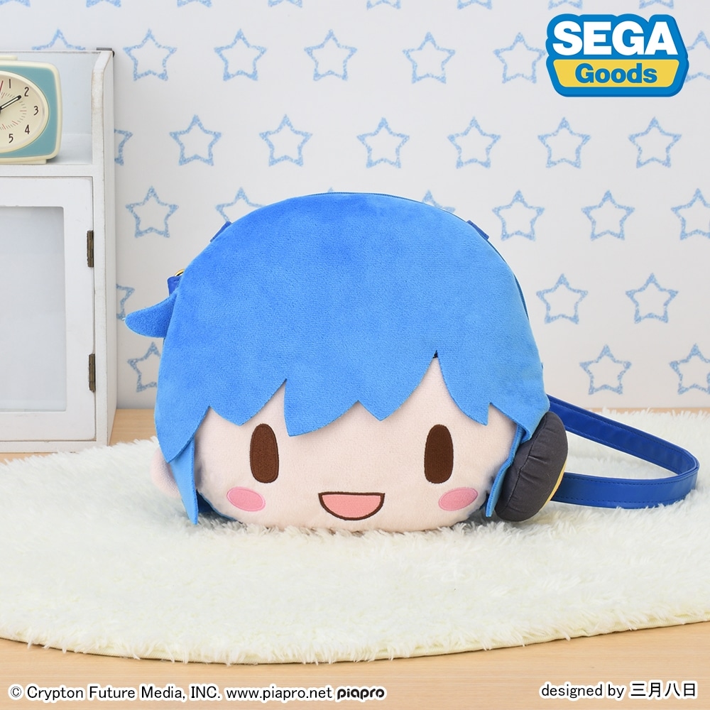 KAITO　ふわぷち　フェイスショルダーバッグ（Ｍ）