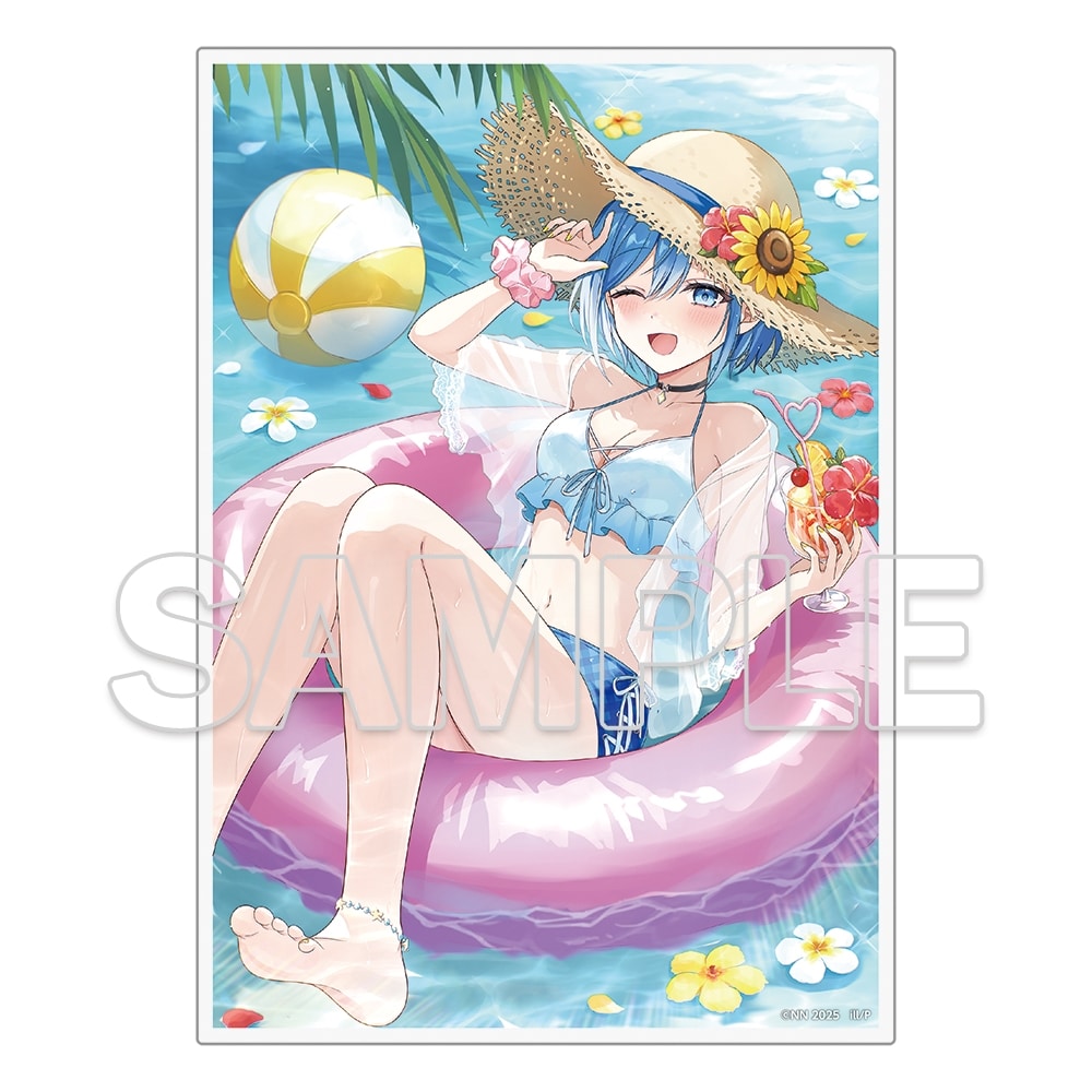 電撃文庫『男女の友情は成立する？（いや、しないっ!!）』 アクリルプレート Ver.Summer2