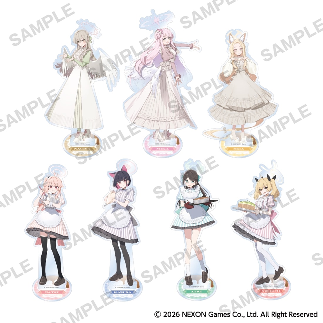 「ブルーアーカイブ POP UP SHOP」アクリルスタンド ナギサ