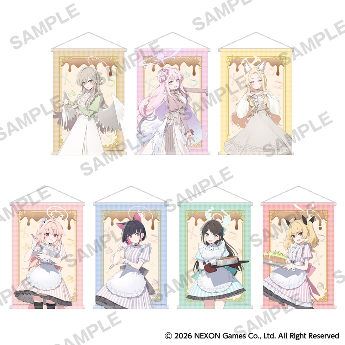 「ブルーアーカイブ POP UP SHOP」B2タペストリー ナギサ