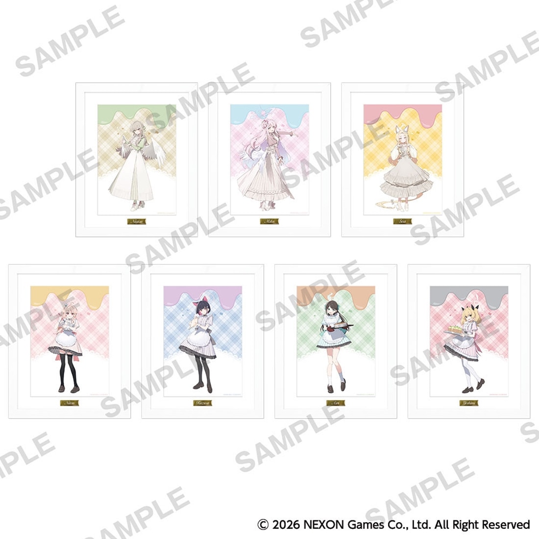 「ブルーアーカイブPOP UP SHOP」キャラファイングラフ ナギサ