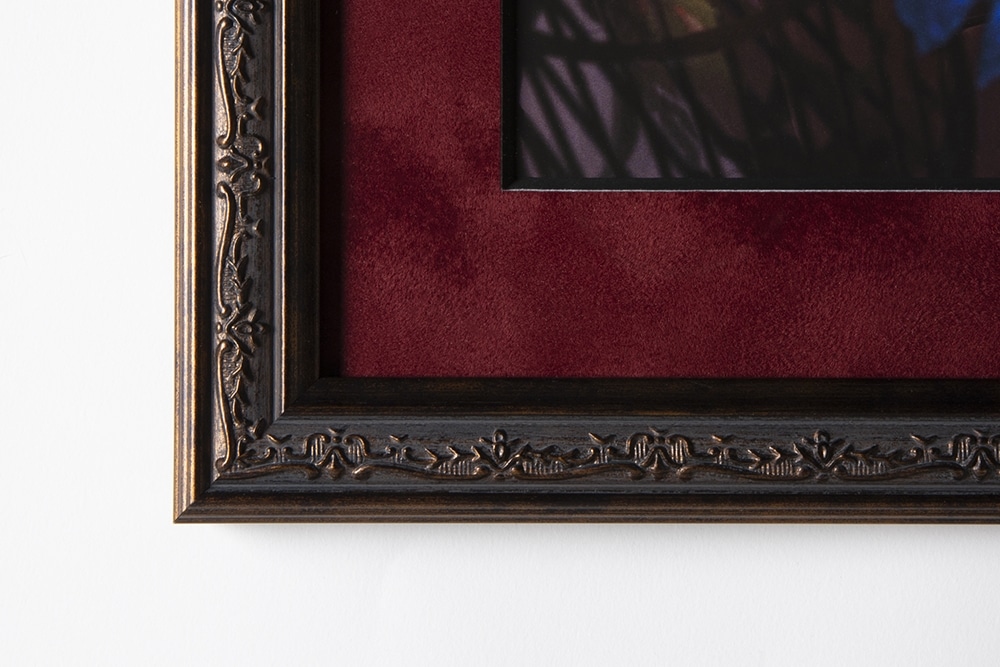 藤ちょこ　額装複製原画　『祝彩巡礼』特装版カバーイラスト　A3