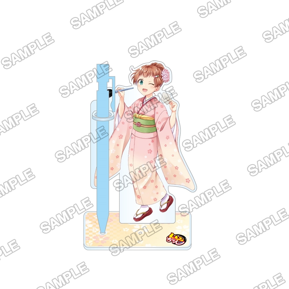 【二次受注】『いみちぇん！』シリーズ 描き下ろしアクリルペンスタンド 直毘モモ