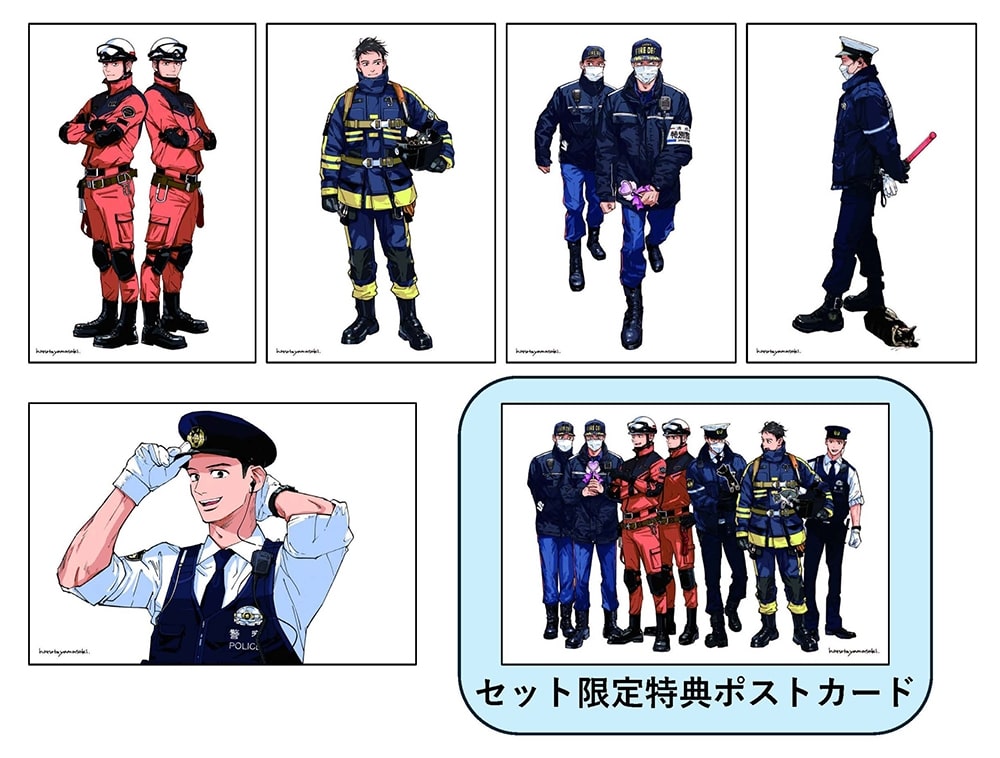 【セット限定特典付き】山崎ハルタ アクリルスタンドコレクションセット