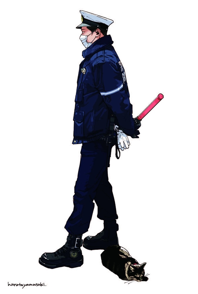 山崎ハルタ アクリルスタンドコレクション 立番 Ver.