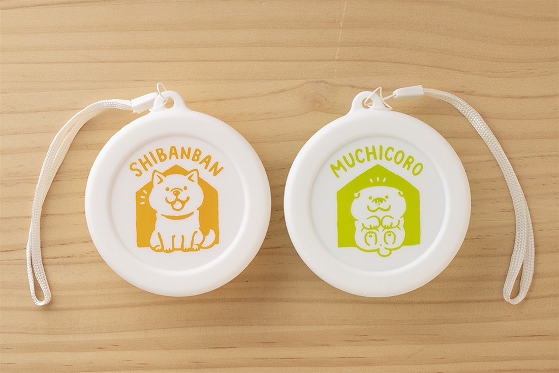 しばんばん　折りたたみシリコンコップ　2個セット