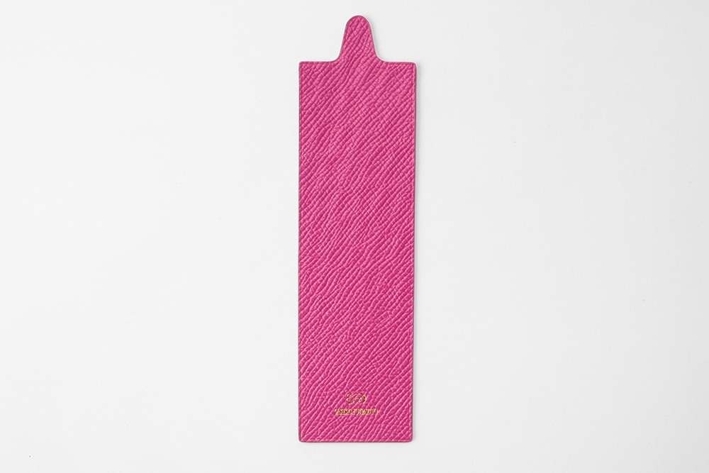 藤本さきこ　クロコダイルブックマーク【ローズピンク×ピンク】