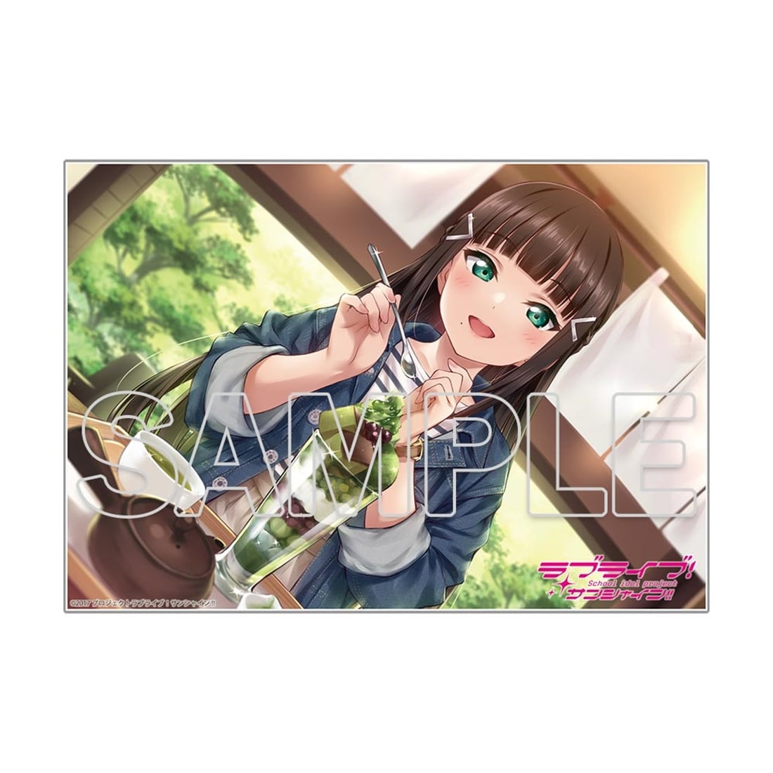 『ラブライブ！サンシャイン!!』アクリルプレート　黒澤ダイヤ