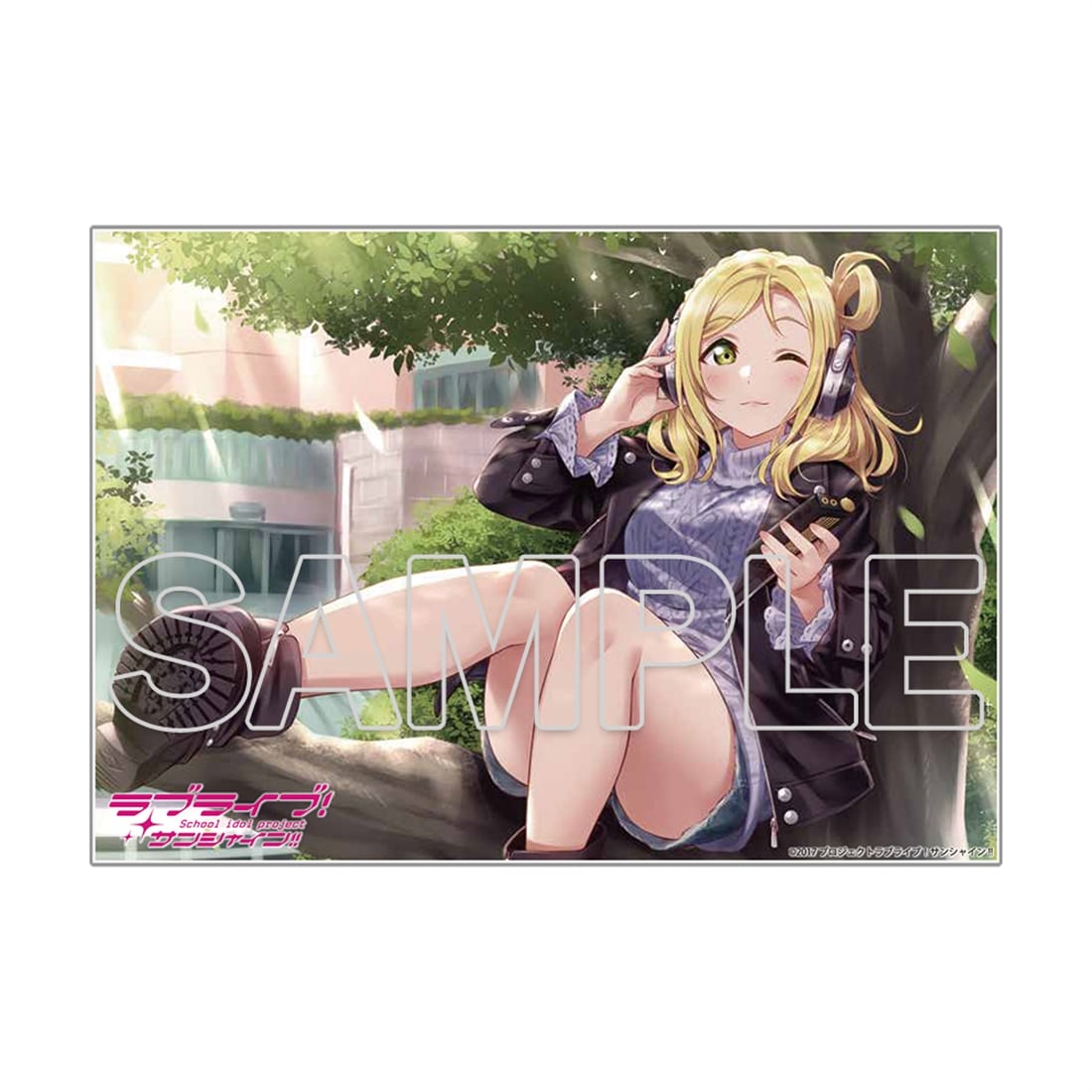 『ラブライブ！サンシャイン!!』アクリルプレート　小原鞠莉