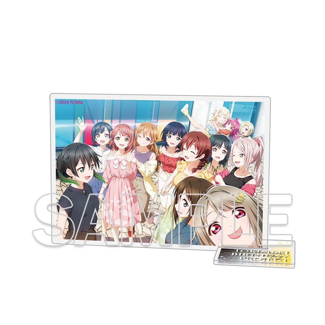 『ラブライブ！虹ヶ咲学園スクールアイドル同好会』台座付きトレーディングアクリルカード Ver.ときめきバースデー