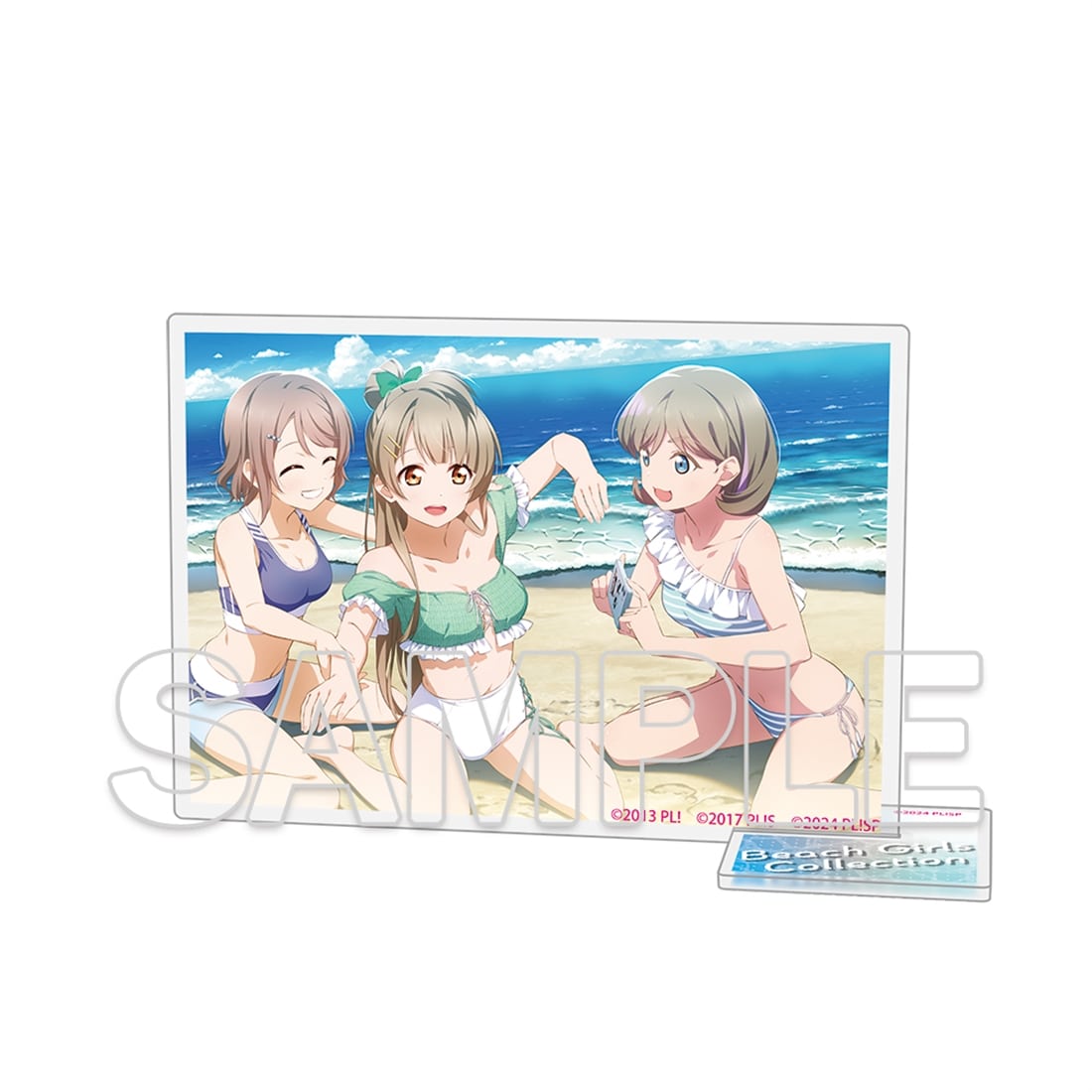 ラブライブ！シリーズ 台座付きトレーディングアクリルカード Ver.Beach Girls