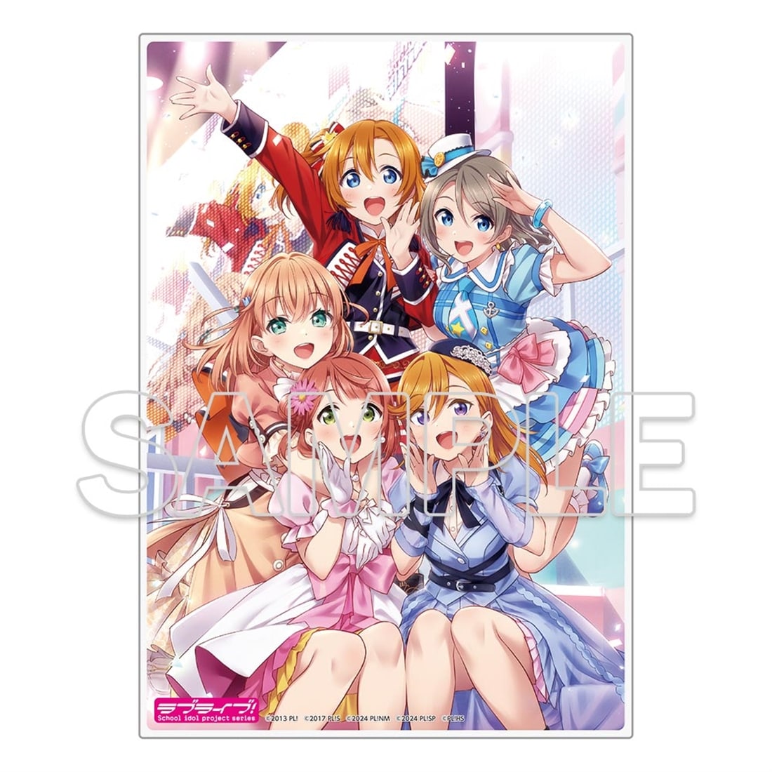 ラブライブ！シリーズ アクリルプレート 穂乃果＆曜＆歩夢＆かのん＆花帆