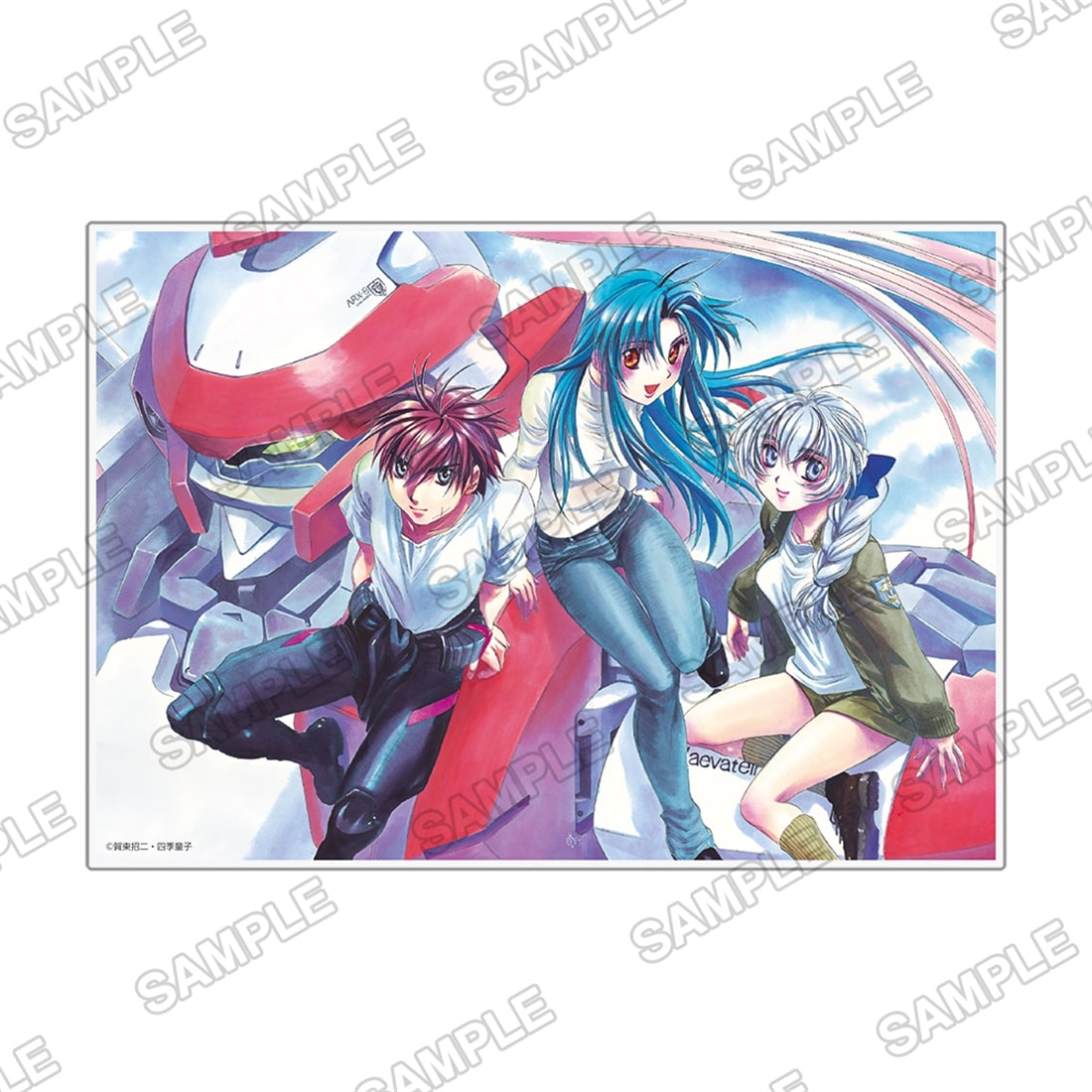 『フルメタル・パニック！』アクリルパネル　宗介＆かなめ＆テッサ