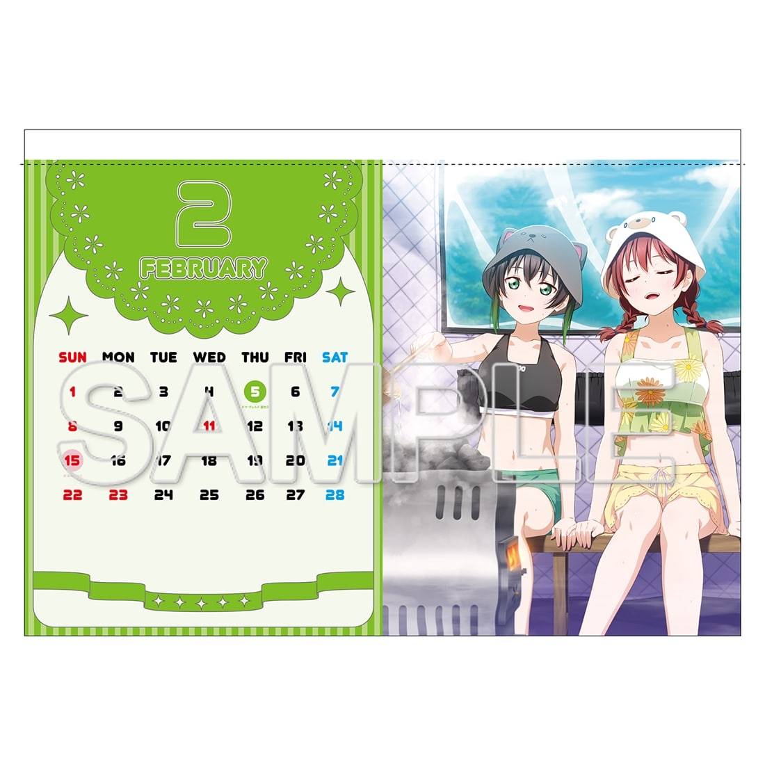 【二次受注】『ラブライブ！虹ヶ咲学園スクールアイドル同好会』 カレンダー 2026