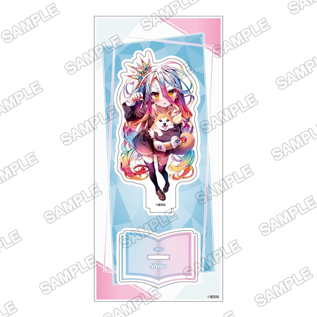 ライトノベル展2025 アクリルフィギュア　ノーゲーム・ノーライフ