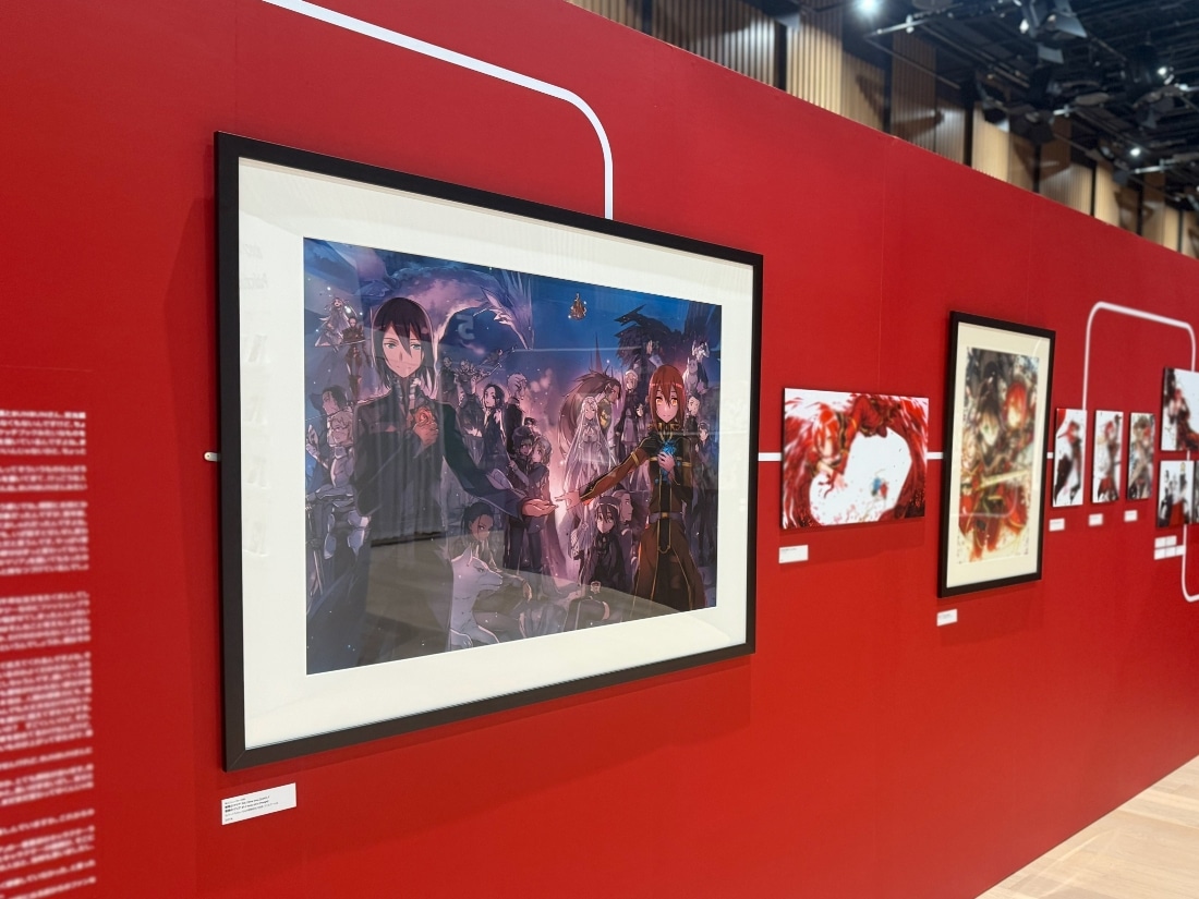 【抽選販売】abec/BUNBUN 20th Exhibition CHARACTERS 展示品販売 スニーカー文庫『薔薇のマリア』 20.I love you.[noir]＆『薔薇のマリア』 21.I love you.[rouge] カバーイラスト