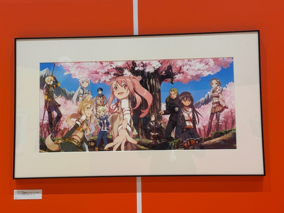 【抽選販売】abec/BUNBUN 20th Exhibition CHARACTERS 展示品販売 TYPE-MOON BOOKS 『ファイヤーガール』設定資料集 エクスプローラーズ・ガイド カバーイラスト