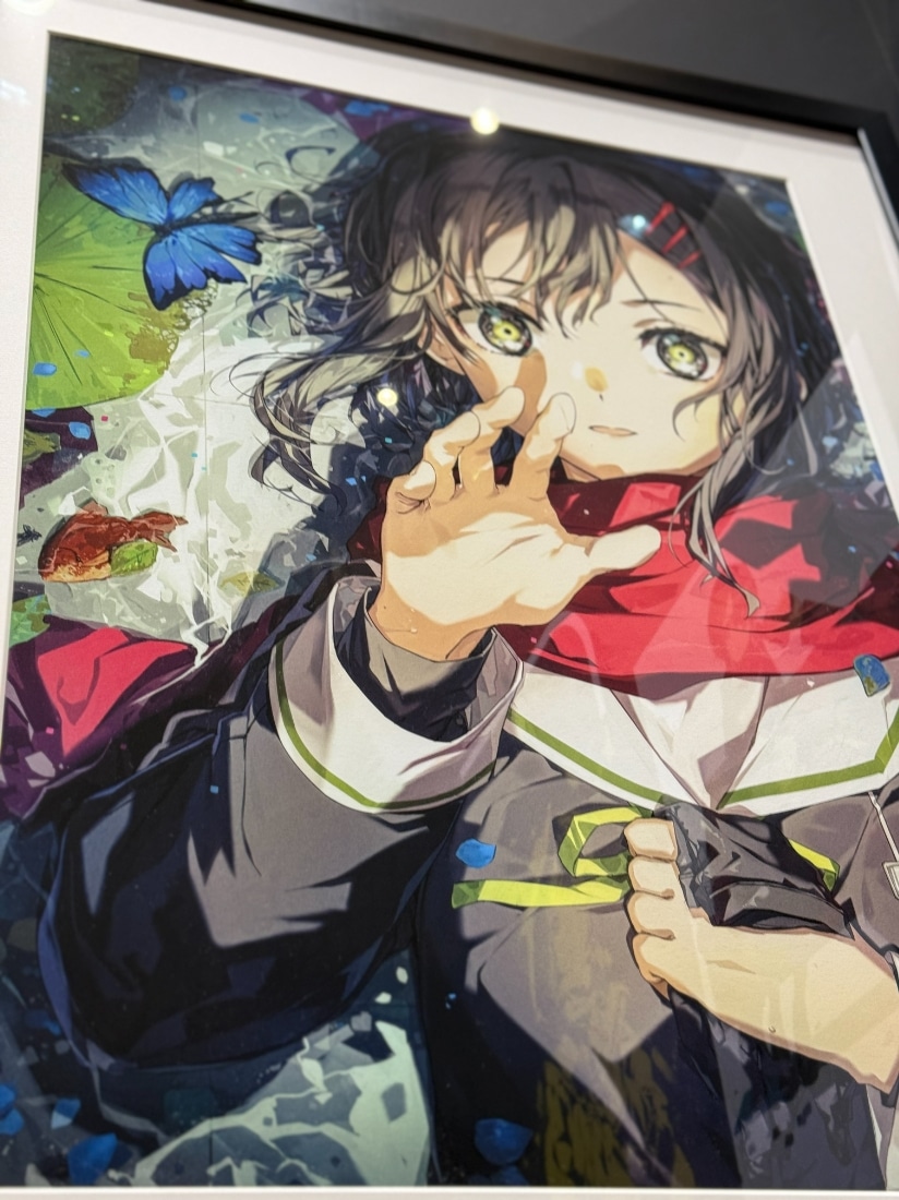 【抽選販売】abec/BUNBUN 20th Exhibition CHARACTERS 展示品販売 MF文庫J『恋は暗黒。』2 カバーイラスト