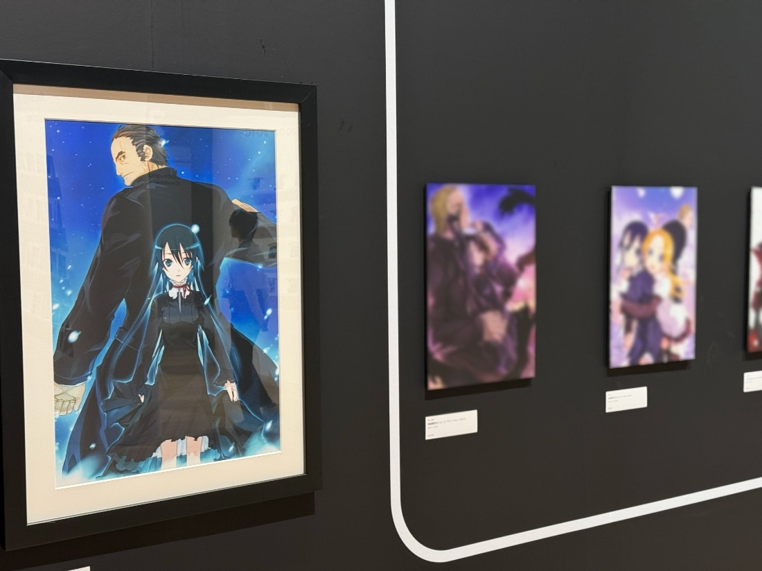 【抽選販売】abec/BUNBUN 20th Exhibition CHARACTERS 展示品販売 GA文庫『神曲奏界ポリフォニカ』　インスペクター・ブラック カバーイラスト