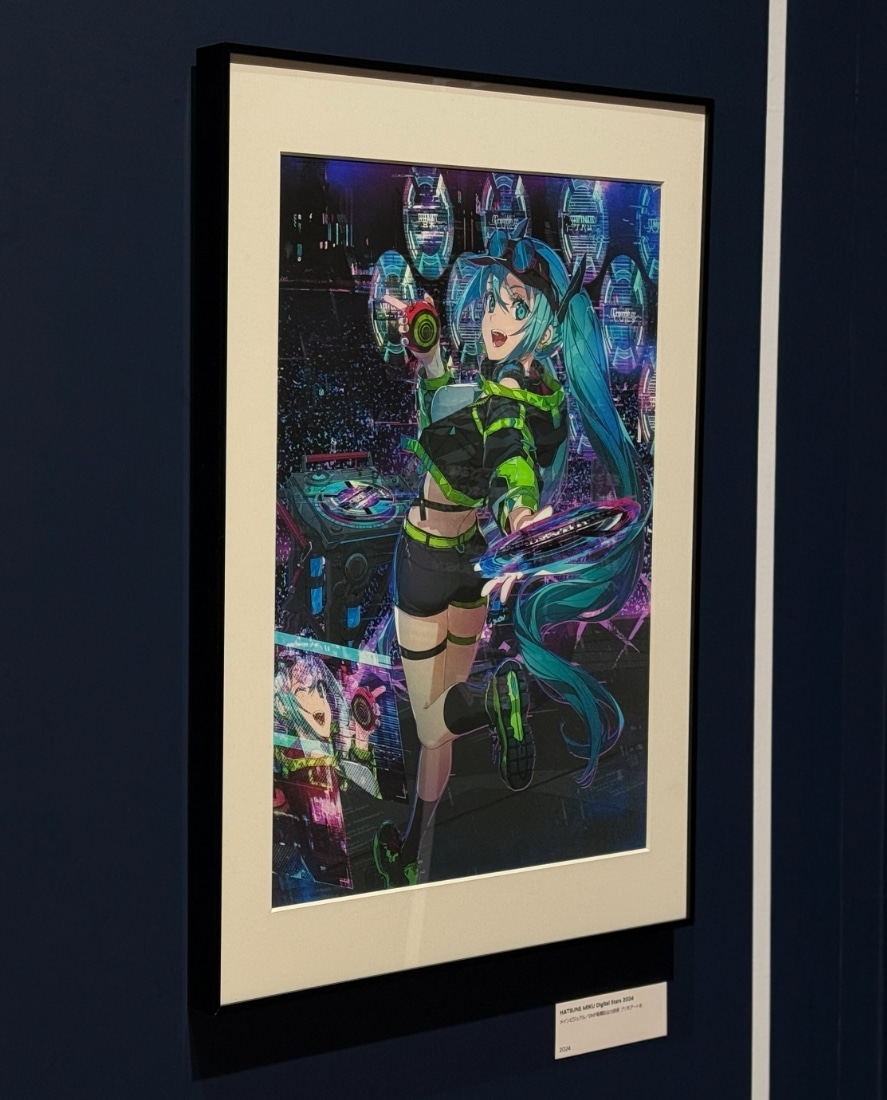 【抽選販売】abec/BUNBUN 20th Exhibition CHARACTERS 展示品販売 HATSUNE MIKU Digital Stars 2024 メインビジュアル