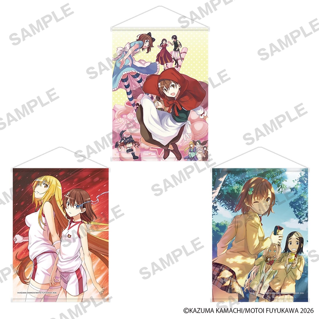 コミック「とある科学の超電磁砲」　B2タペストリー　C