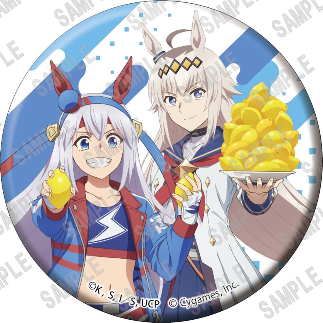 アニメ『ウマ娘 シンデレラグレイ』缶バッジ3種セット 月刊ザテレビジョン表紙Ver.