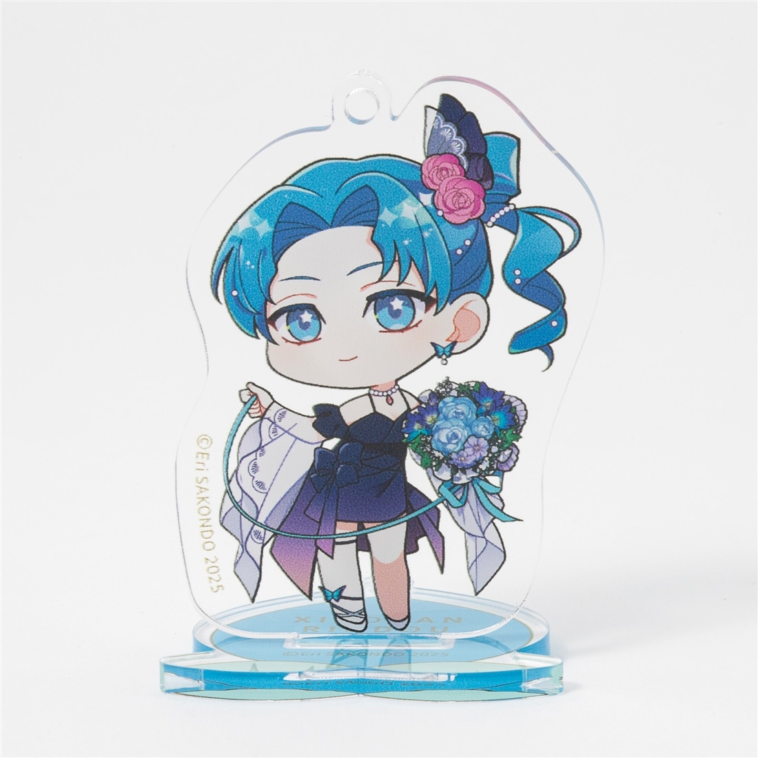 桃組プラス戦記 ミニキャラアクリルキーホルダー 竜胆 宵藍