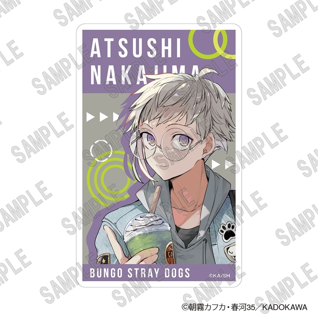 【会場先行】「文豪ストレイドッグス」アクリルカードセット(C107)