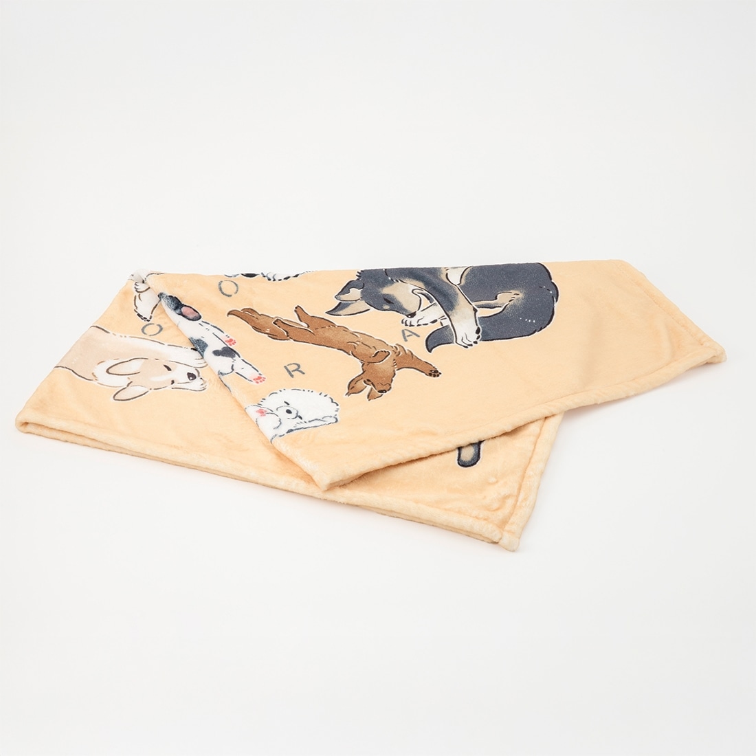 ドベとノラ　ブランケット イエロー