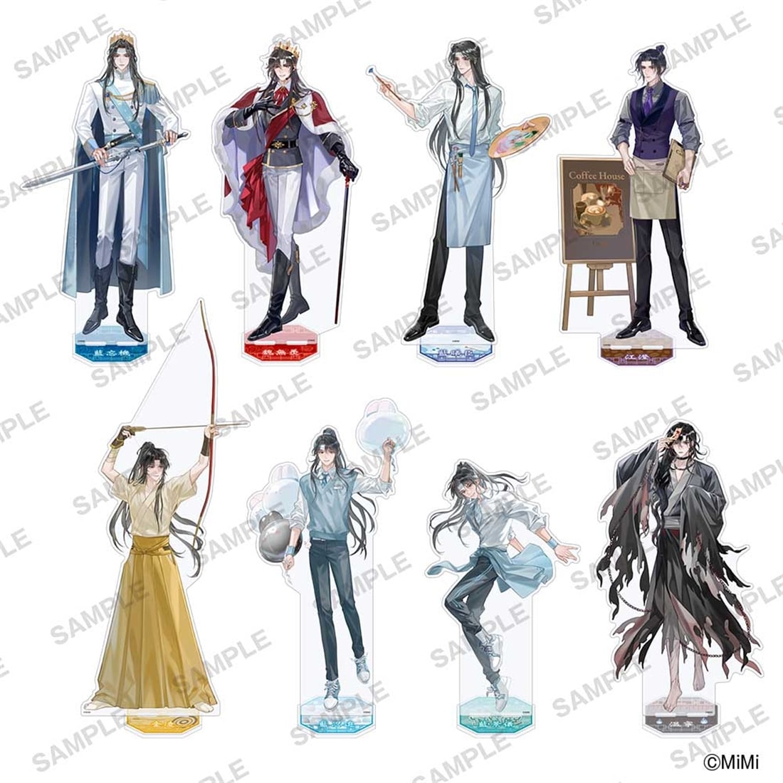 【会場・カドスト限定】大河幻想ラジオドラマ「魔道祖師」BIGアクリルスタンド　藍忘機