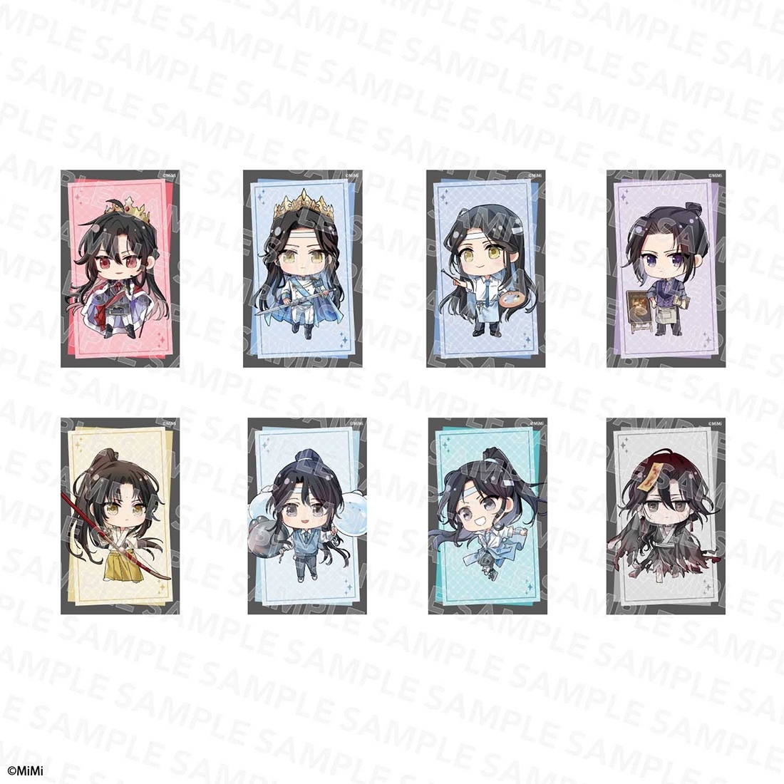 大河幻想ラジオドラマ「魔道祖師」ミニブロマイドコレクション PACK PACK