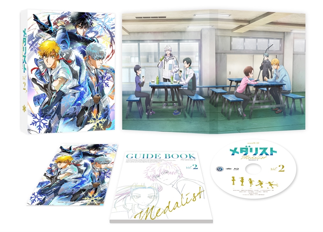 メダリスト Season2 vol.2 Blu-ray Blu-ray vol.2