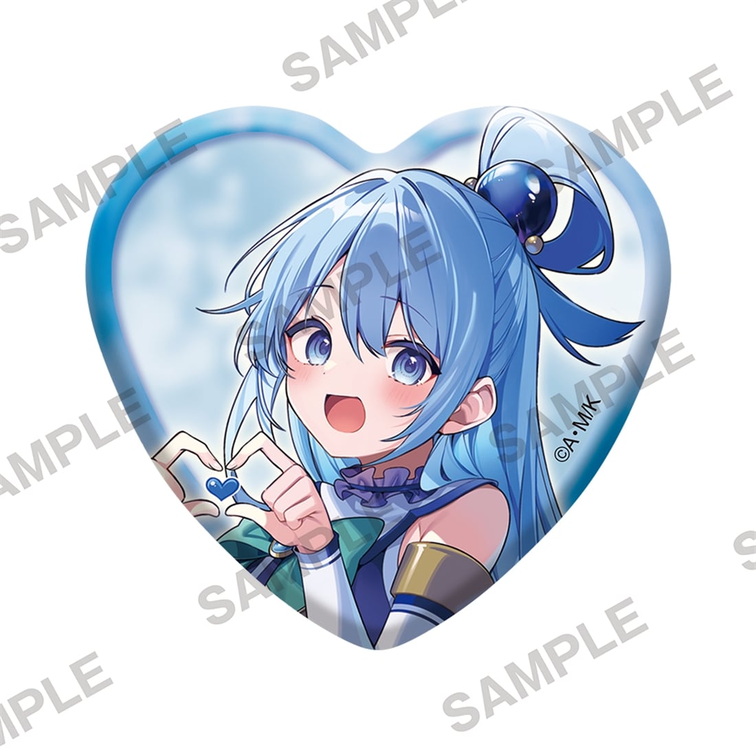 『この素晴らしい世界に祝福を！』バレンタイン2026 描きおろしハート缶バッジセット