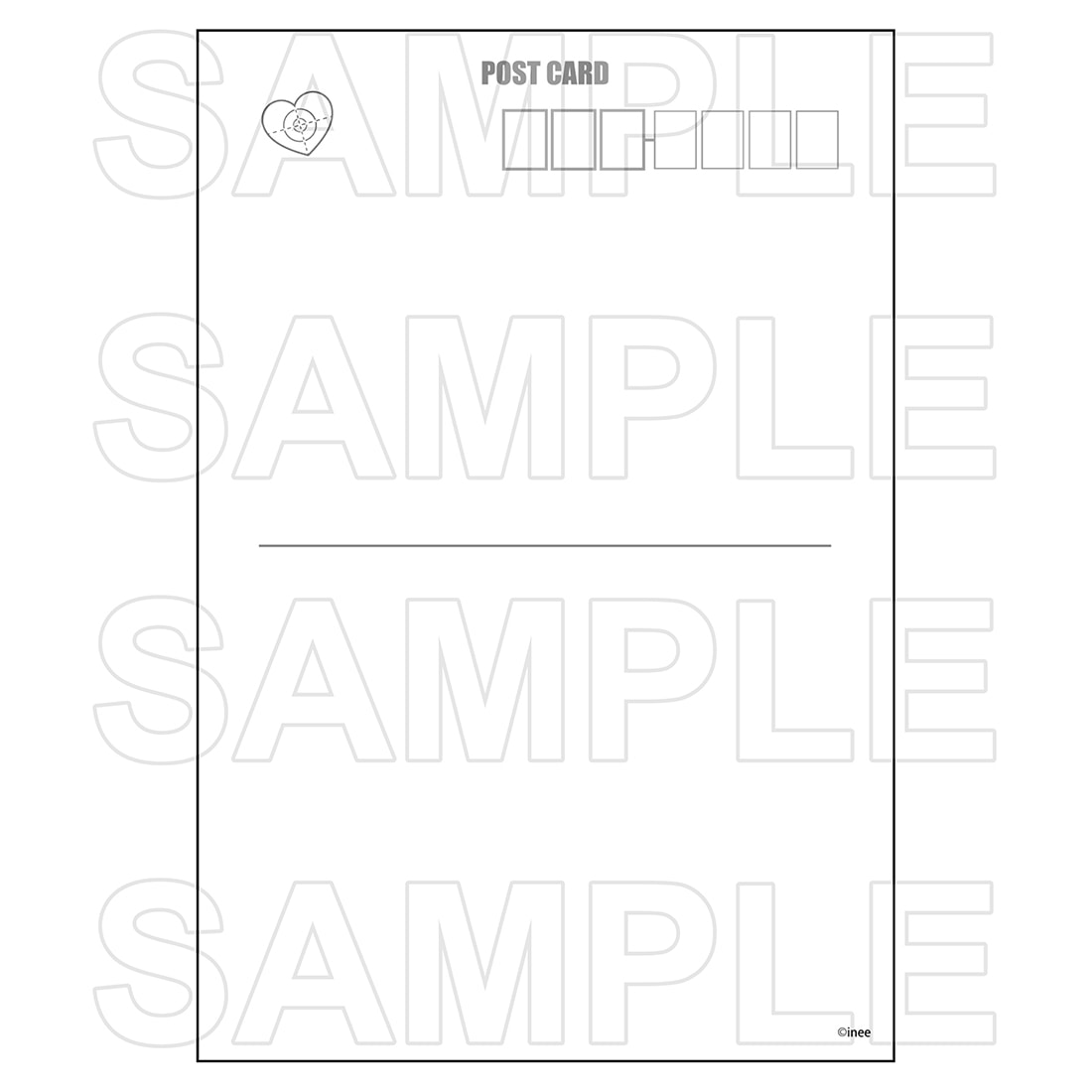 ラブ・バレット　ポストカードセット　JP