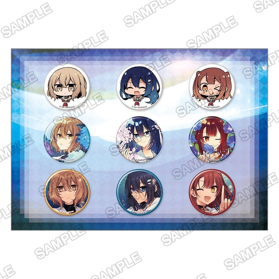 C107『私を喰べたい、ひとでなし』缶バッジ9個セット