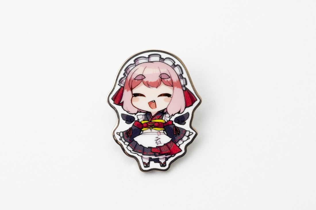 【重版出来記念】千羽黒乃　ピンバッジ2種セット