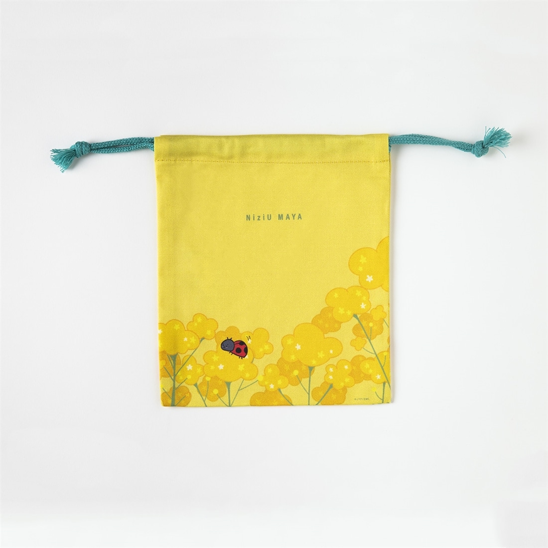 まっしろなちょうちょ　巾着