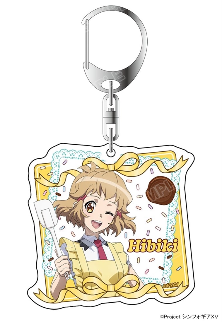 『戦姫絶唱シンフォギアＸＶ』POP UP SHOP トレーディングアクリルキーホルダー　SET SET