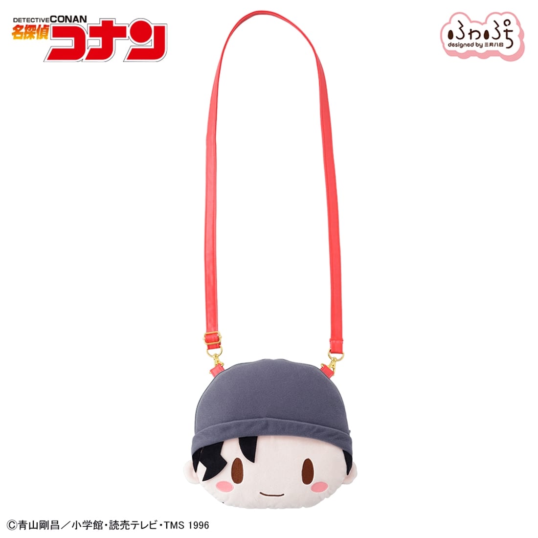 名探偵コナン 赤井秀一 ふわぷち フェイスショルダーバッグ（M）