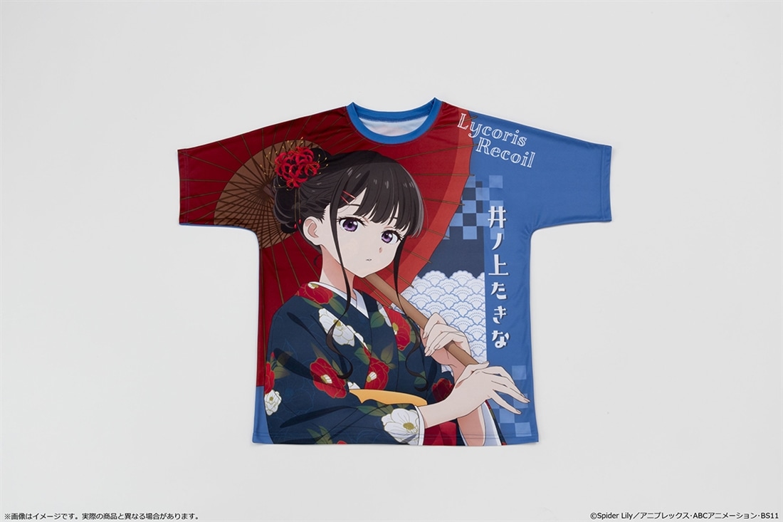 TVアニメ「リコリス・リコイル」フルグラフィックTシャツ 和モダンVer. 井ノ上たきな