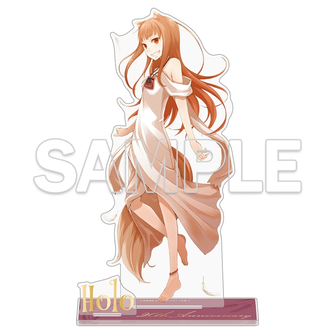 『狼と香辛料』原作20周年記念 アクリルフィギュア ホロ～Wing～