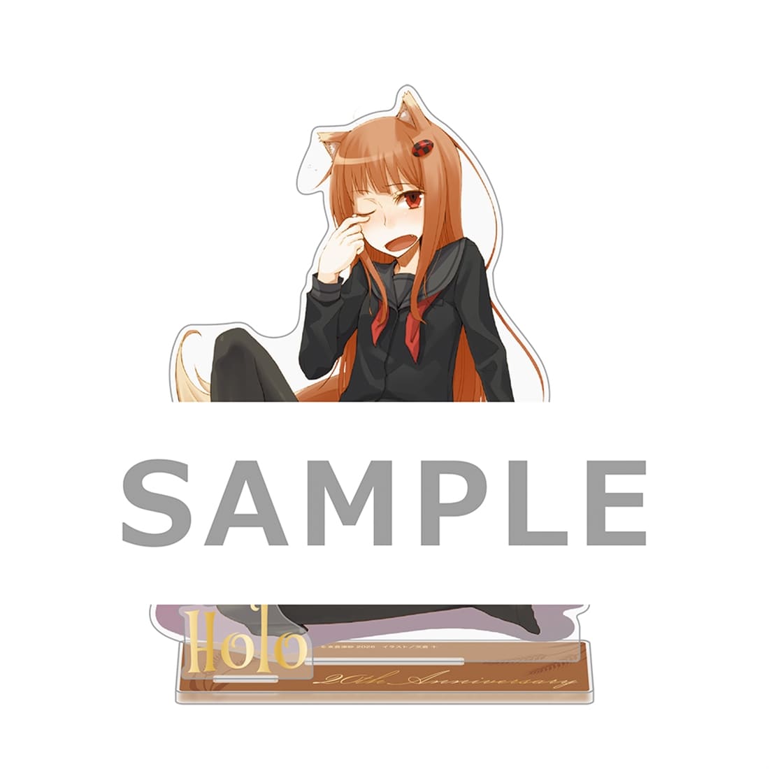 『狼と香辛料』原作20周年記念 アクリルフィギュア ホロ～Mellow～