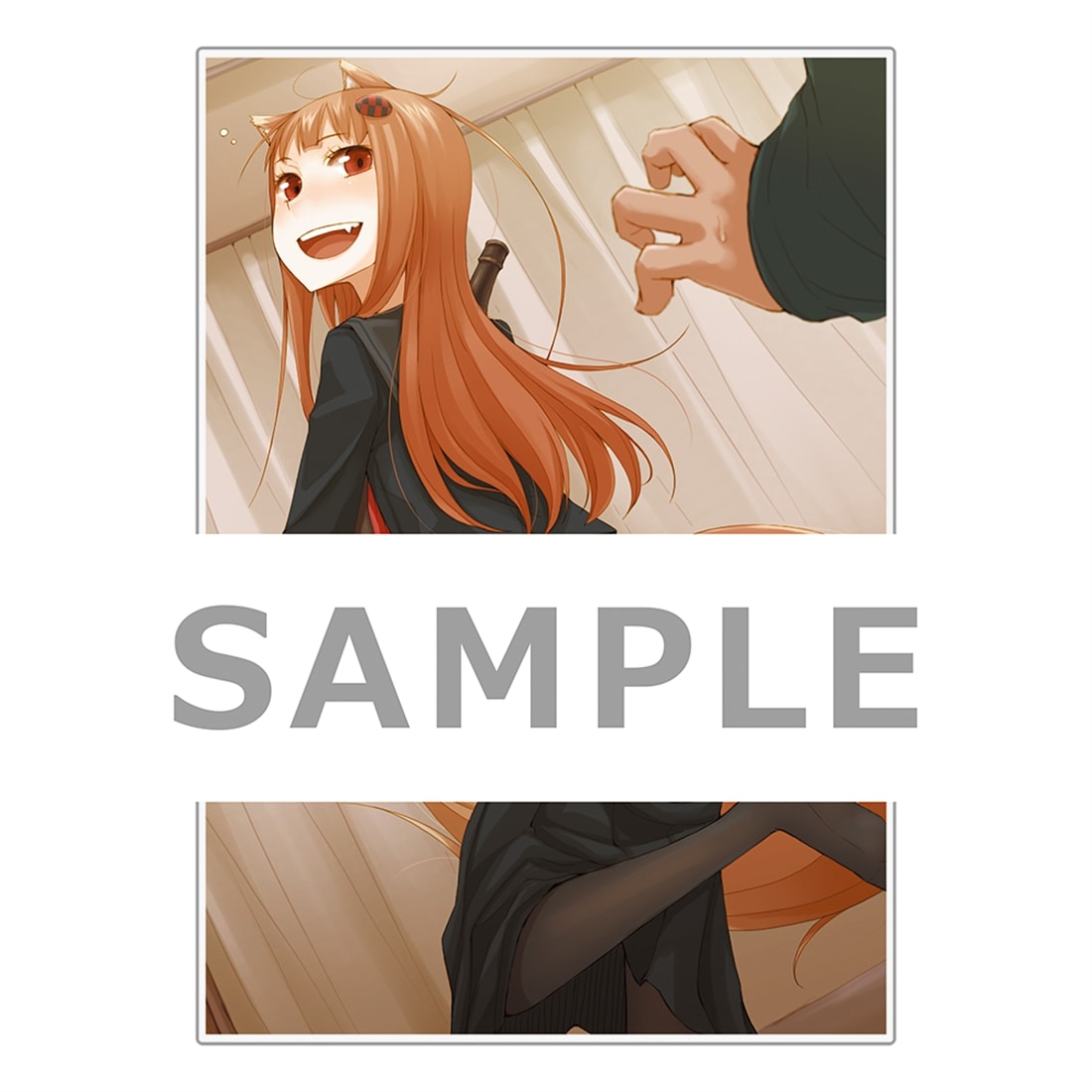 『狼と香辛料』原作20周年記念 ビッグアクリルプレート D