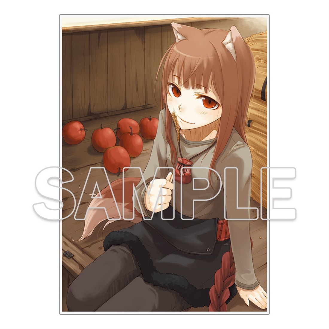 『狼と香辛料』原作20周年記念 ビッグアクリルプレート E