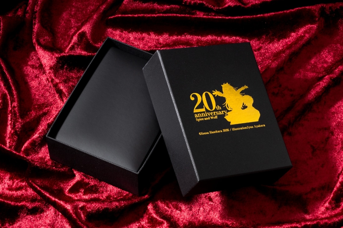 『狼と香辛料』原作20周年記念 賢狼ホロ金貨＆太陽金貨 記念コイン　シルバー９２５イエローゴールドコーティング【復刻版】