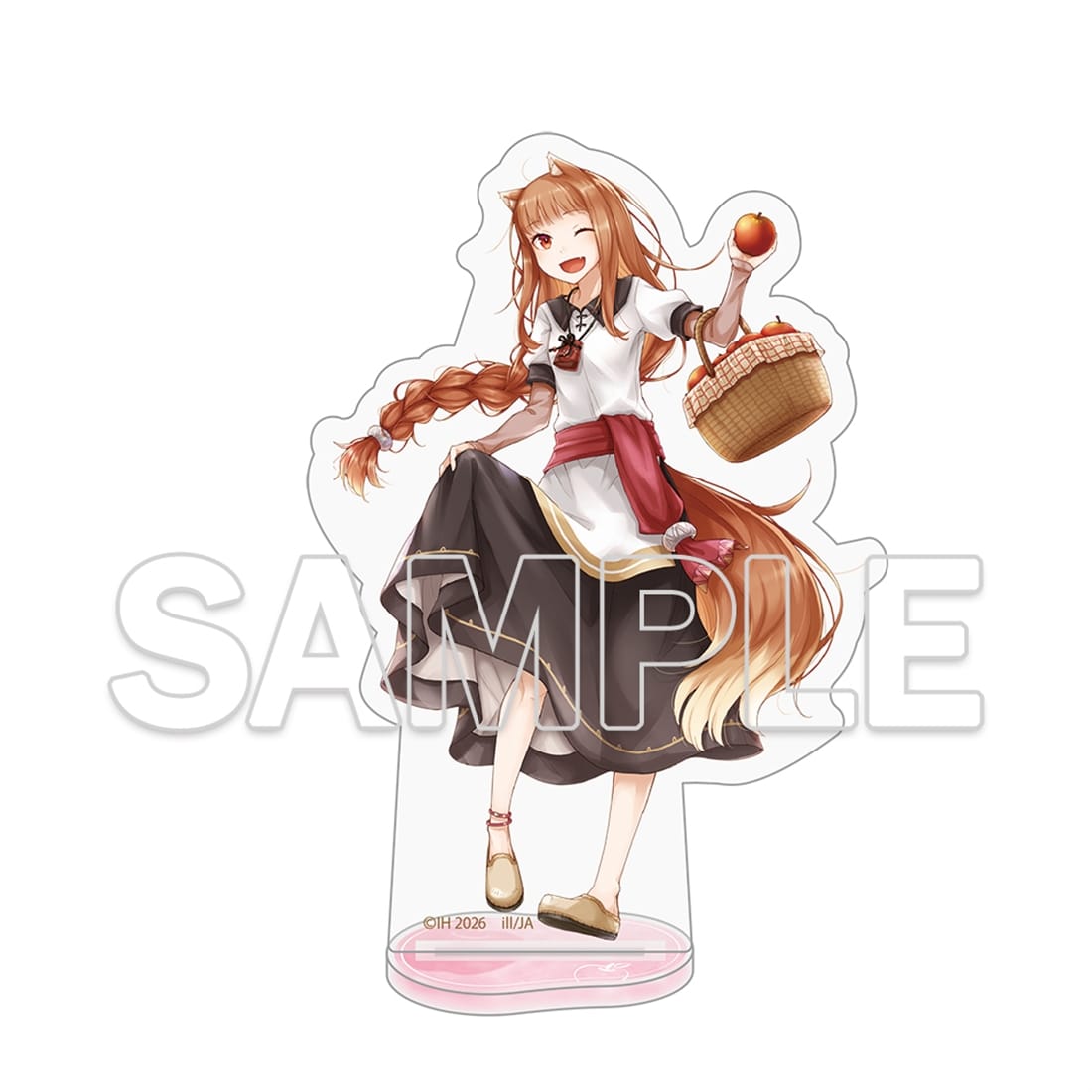 『狼と香辛料』原作20周年記念 アクリルフィギュア おでかけver.