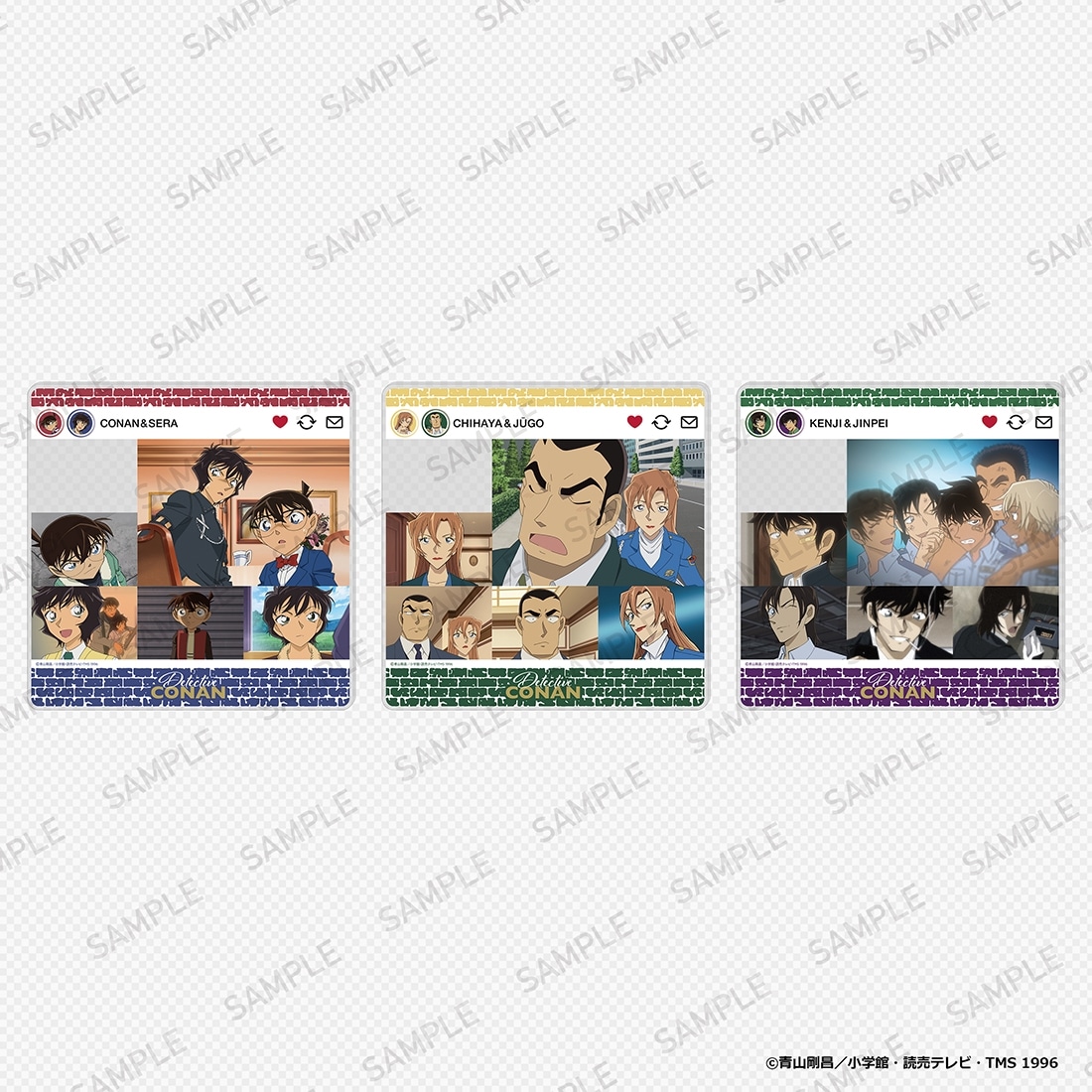 「名探偵コナン」きゃらinスタンド 江戸川コナン&世良真純